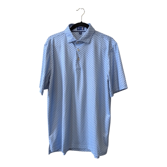 Stitch Golf Men’s Polo Double Dot Sz M/L - Picture 12 of 15